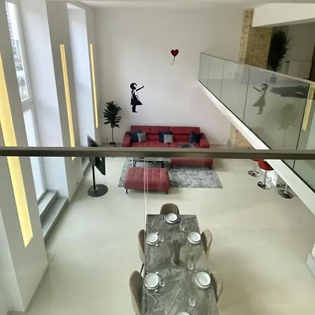Loft With Pool Table, Kitchen Island & Gallery Apartment